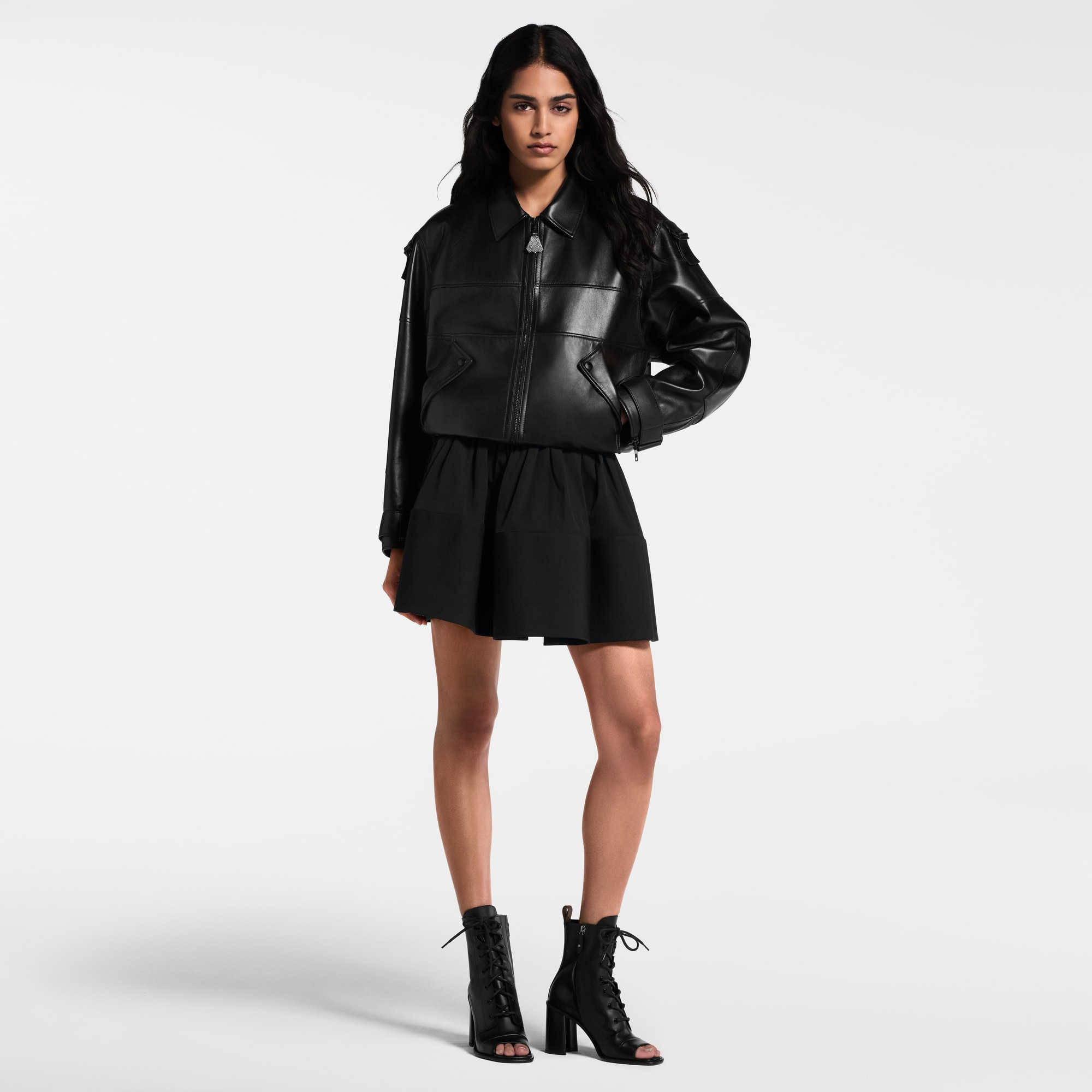  Ready-to-Wear Skirts and Shorts XL Hem Mini Skirt | Louis Vuitton ® (Product zoom)