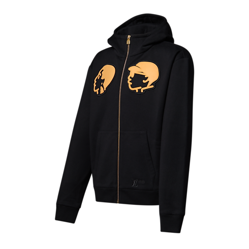 Ready-to-Wear All Ready-to-Wear Zip Up Hoodie | Louis Vuitton ® (Product zoom)