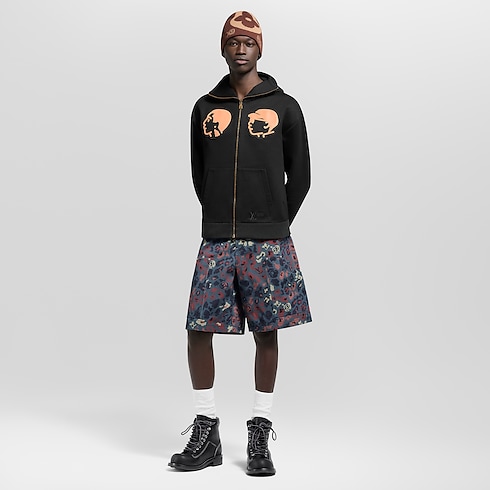 Ready-to-Wear All Ready-to-Wear Zip Up Hoodie | Louis Vuitton ® (Product zoom)