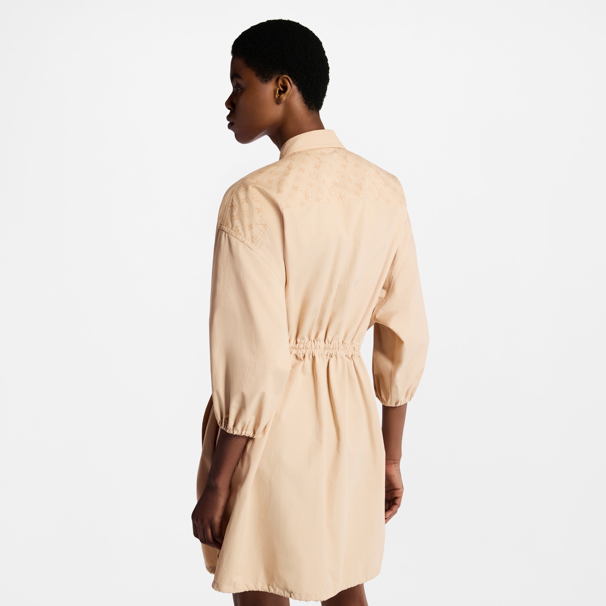  Ready-to-Wear Dresses Zipper Front Shirt Dress | Louis Vuitton ® (Product zoom)