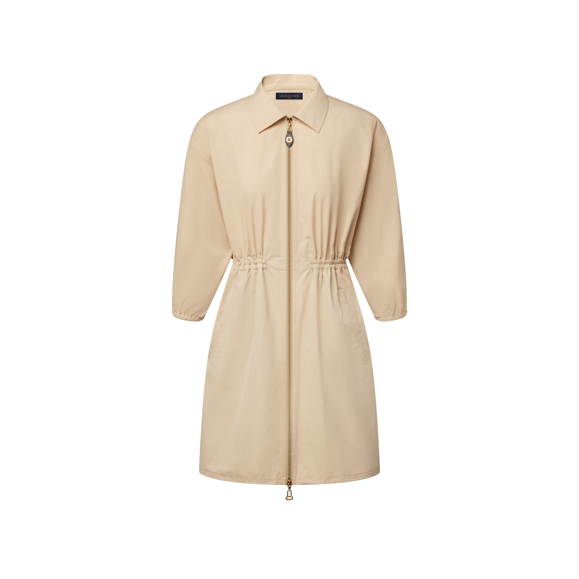  Ready-to-Wear Dresses Zipper Front Shirt Dress | Louis Vuitton ® (Product zoom)