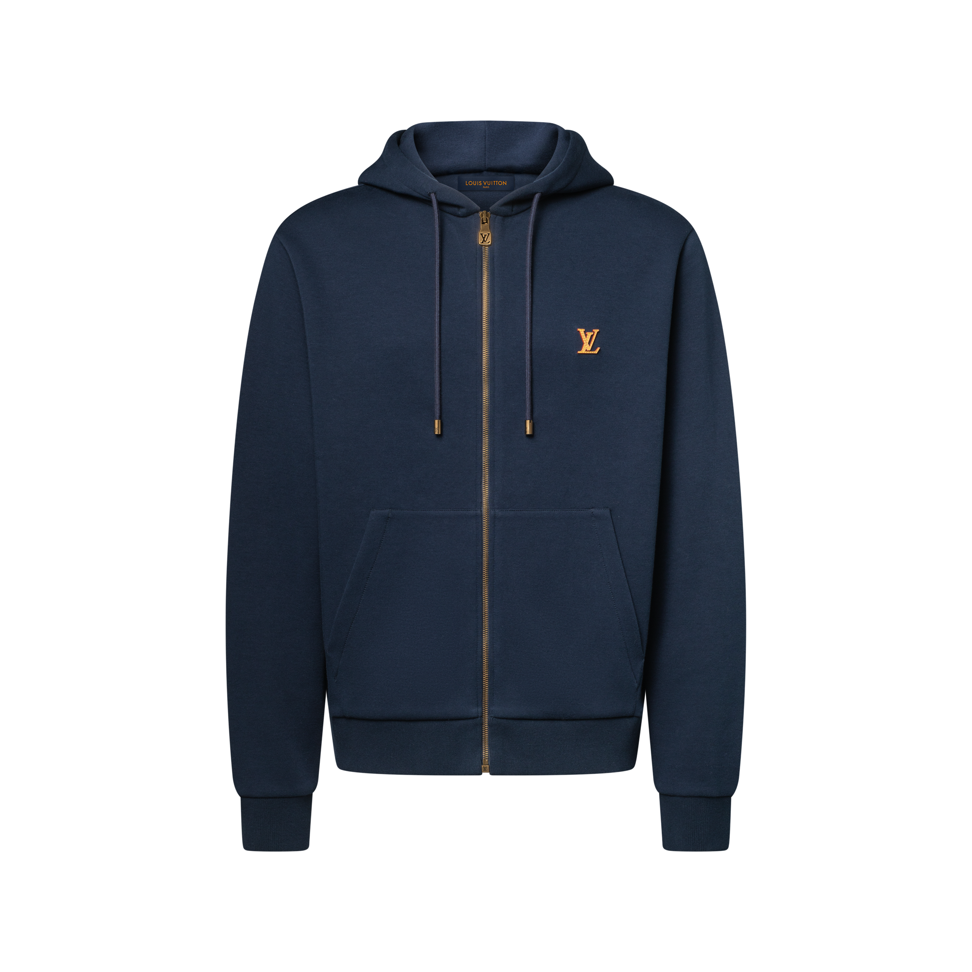 Zippered Hoodie With Signature - Men - Ready-to-Wear | LOUIS VUITTON ®