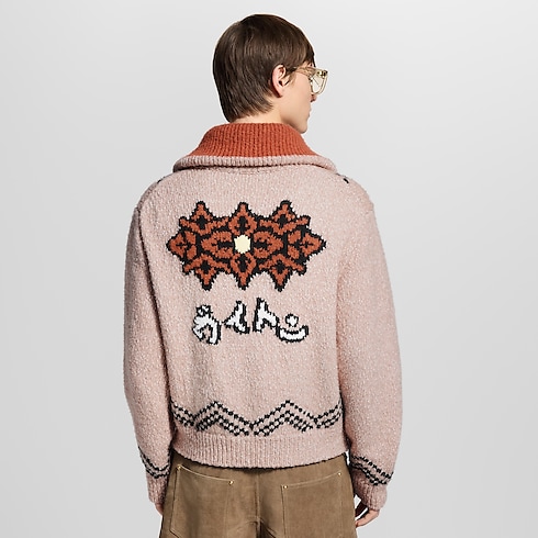Ready-to-Wear All Ready-to-Wear Zippered Knitted Blouson | Louis Vuitton ® (Product zoom)