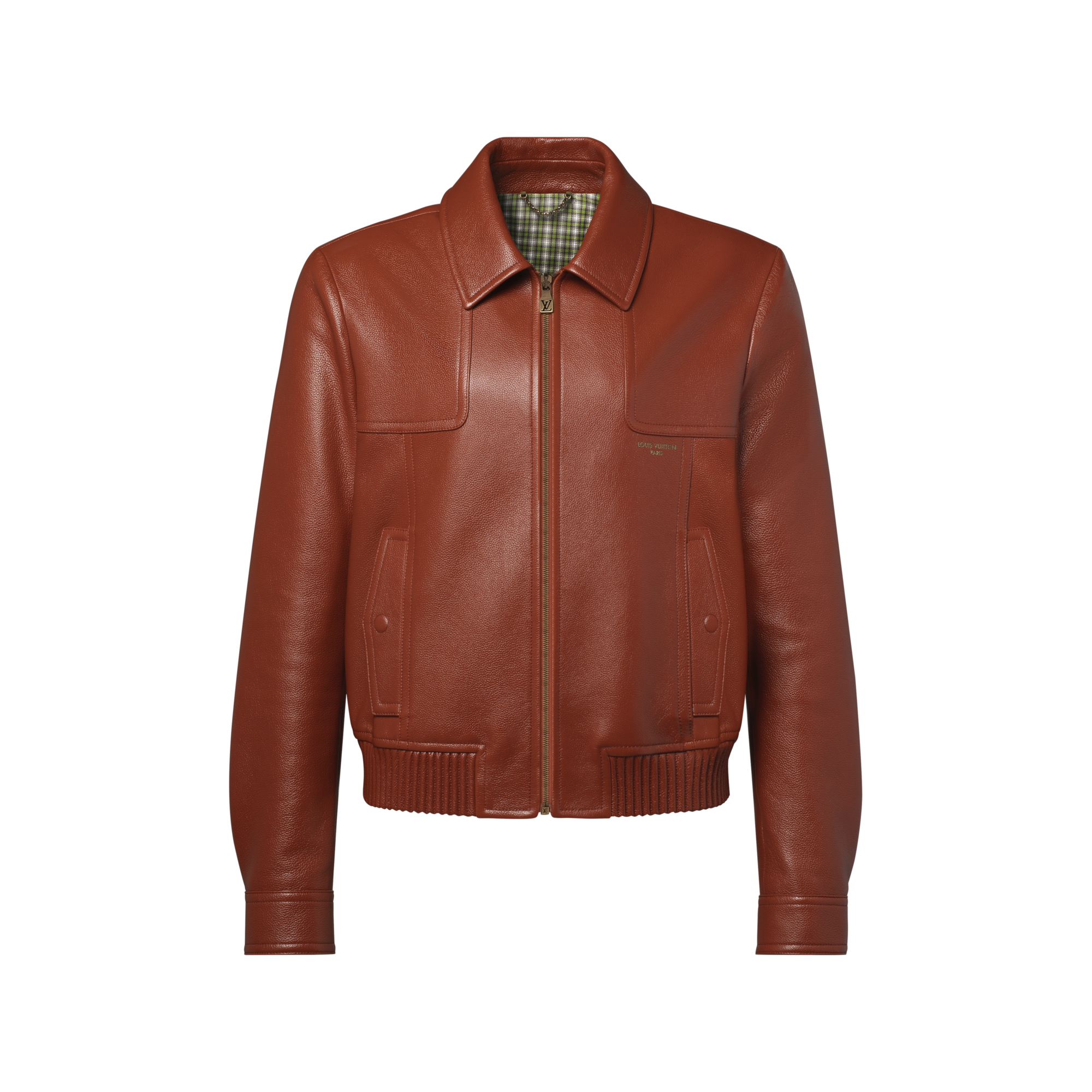 Zippered Leather Jacket - Men - Ready-to-Wear | LOUIS VUITTON ®