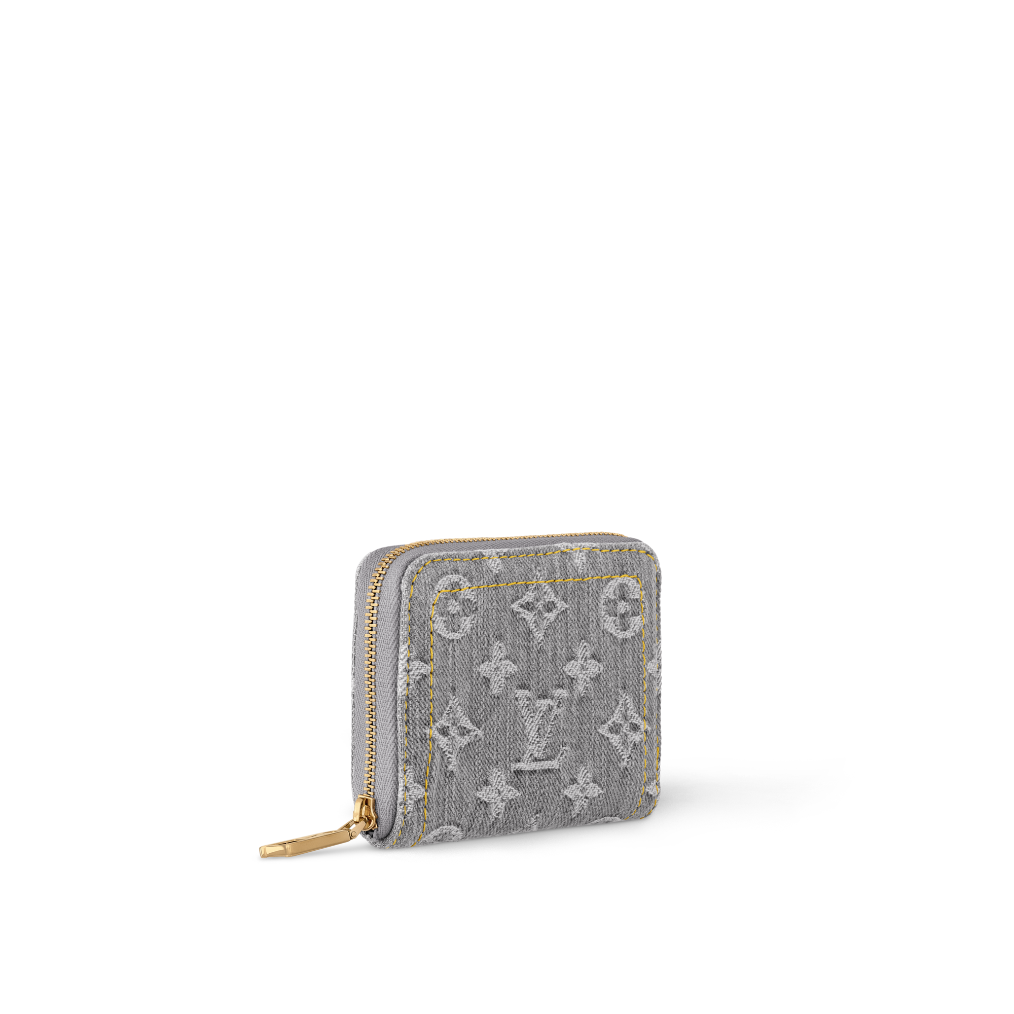 Monogram Denim Small Leather Goods Compact and Long Wallets Zippy Coin Purse | Louis Vuitton ® (Product zoom)