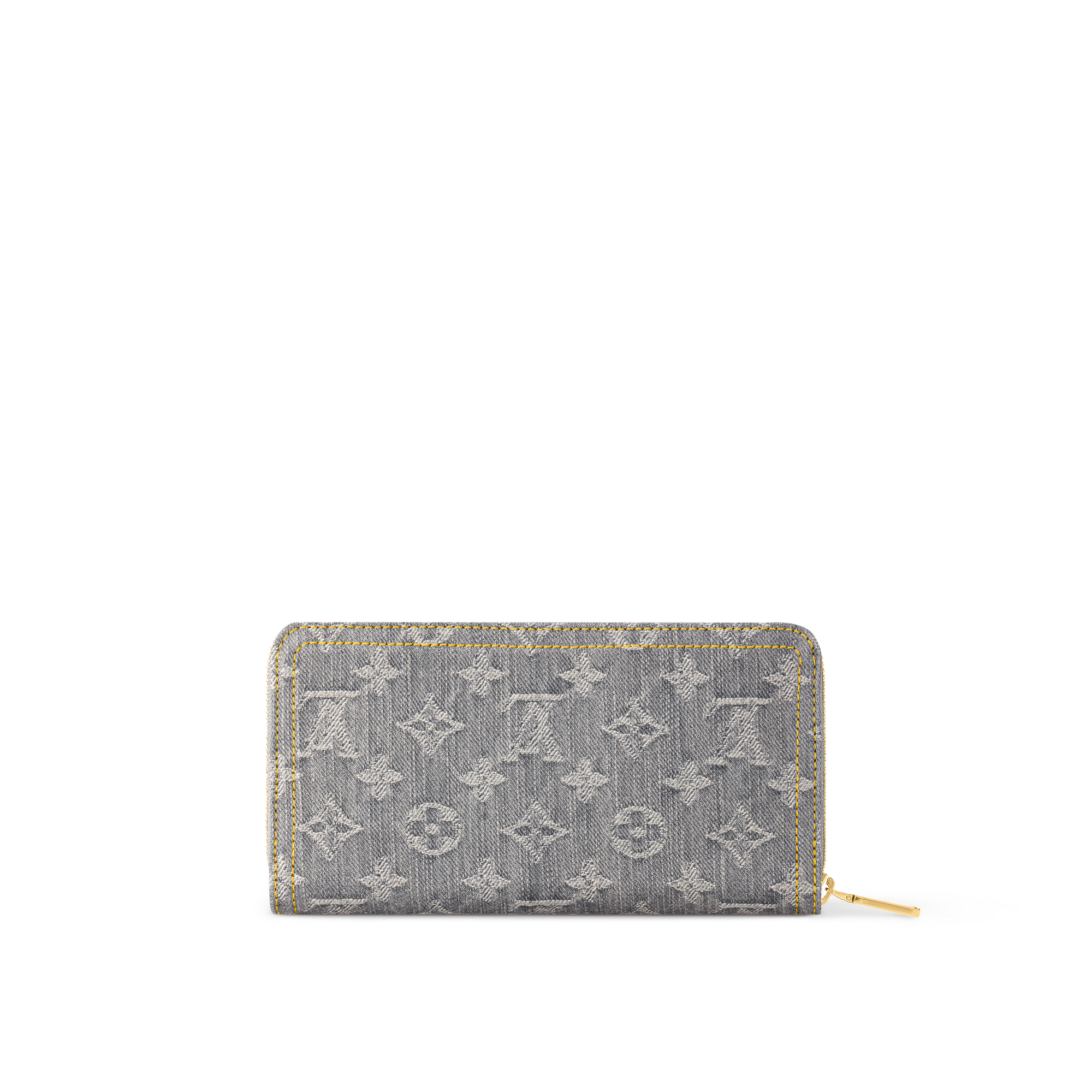 Monogram Denim Small Leather Goods Compact and Long Wallets Zippy Wallet | Louis Vuitton ® (Product zoom)