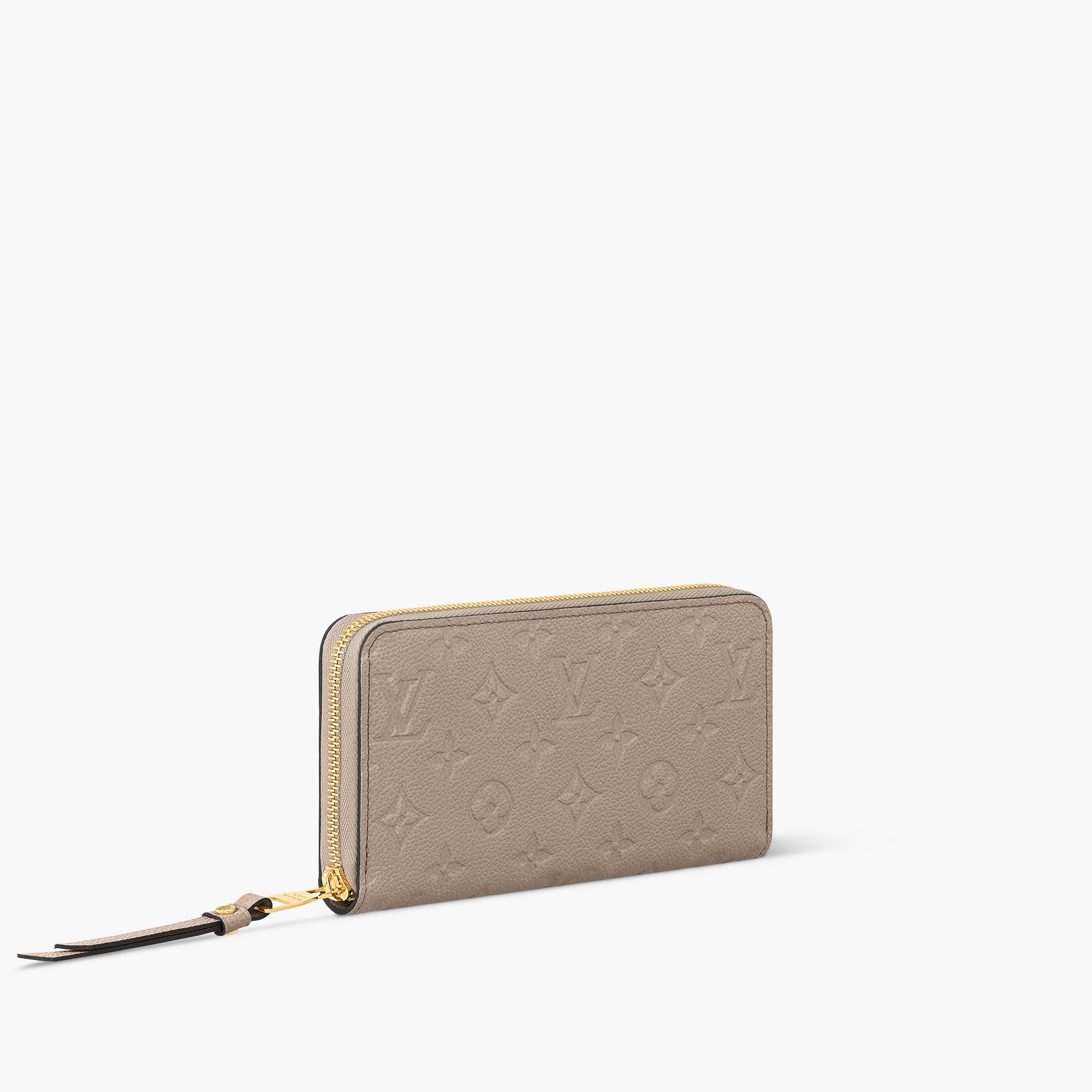Zippy Wallet Monogram Empreinte Leather Women Small Leather