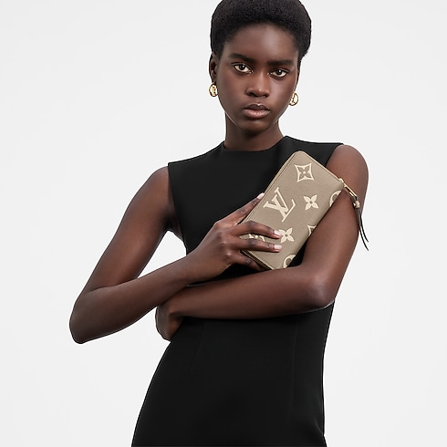 Bicolor Monogram Empreinte Leather Small Leather Goods All Small Leather Goods Zippy Wallet | Louis Vuitton ® (Product zoom)