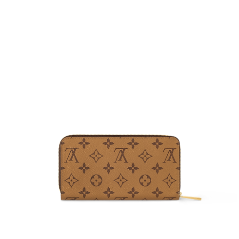 Monogram Reverse Small Leather Goods Long Wallets Zippy Wallet | Louis Vuitton ® (Product zoom)