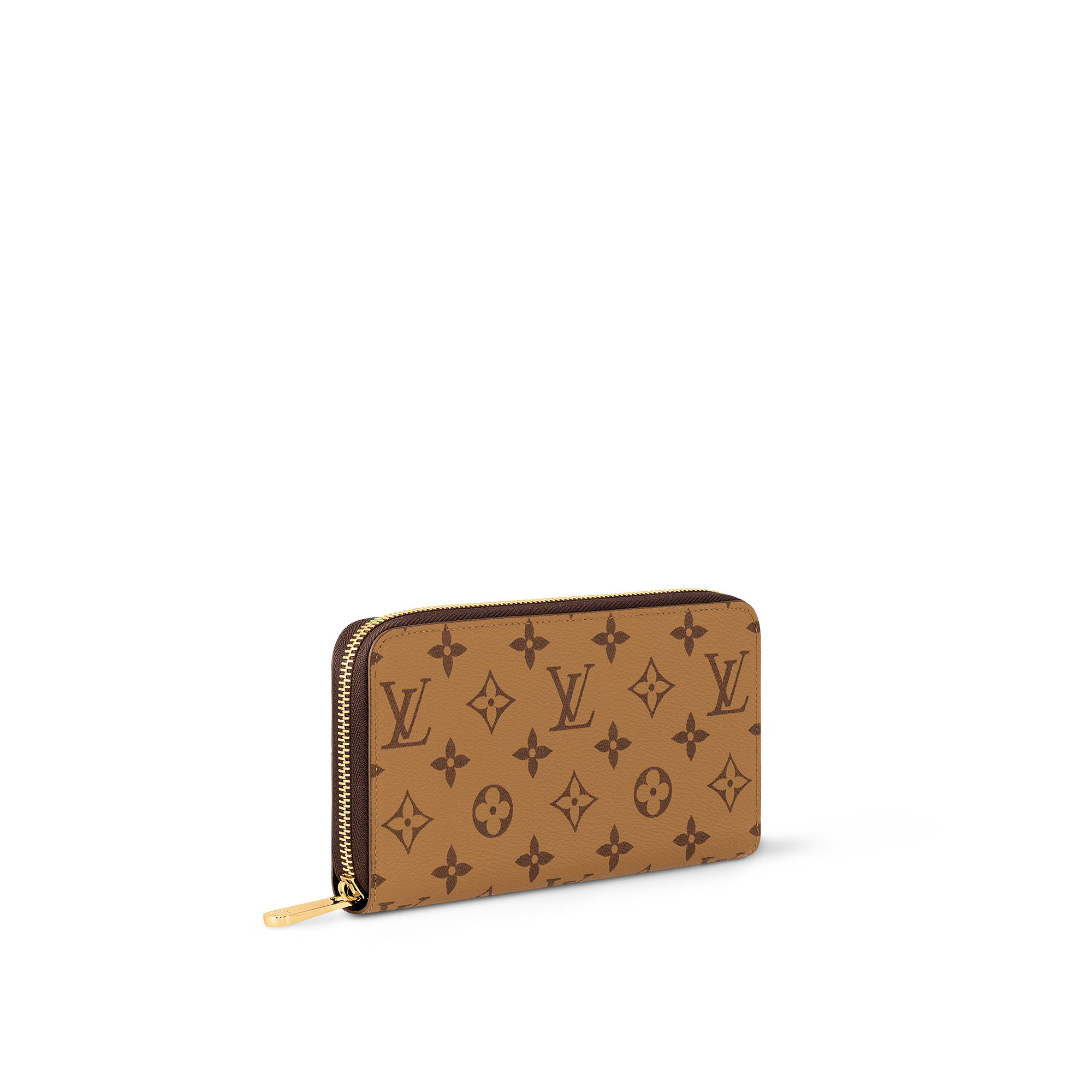 Monogram Reverse Small Leather Goods Long Wallets Zippy Wallet | Louis Vuitton ® (Product zoom)