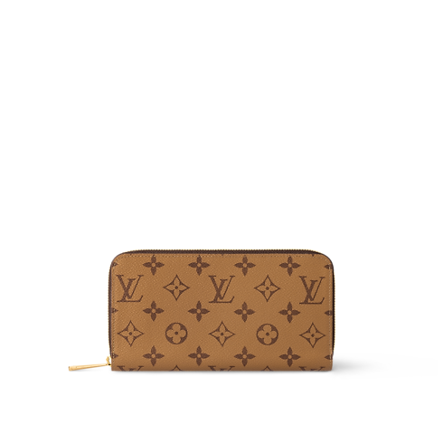 Monogram Reverse Small Leather Goods Long Wallets Zippy Wallet | Louis Vuitton ® (Product zoom)