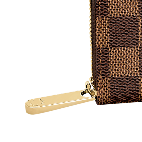 Damier Ebene Small Leather Goods All Small Leather Goods Zippy Wallet | Louis Vuitton ® (Product zoom)
