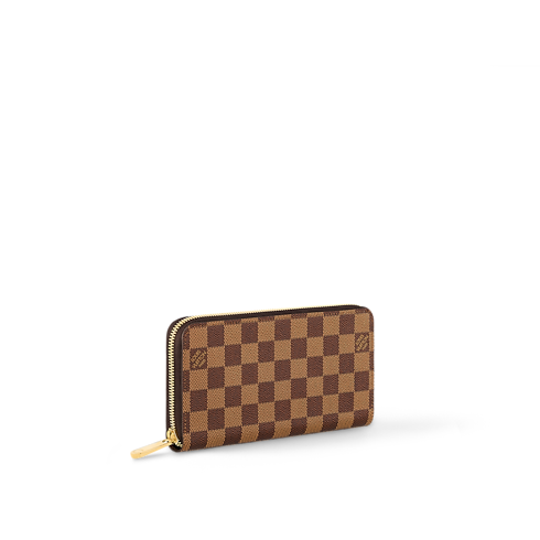 Damier Ebene Small Leather Goods All Small Leather Goods Zippy Wallet | Louis Vuitton ® (Product zoom)