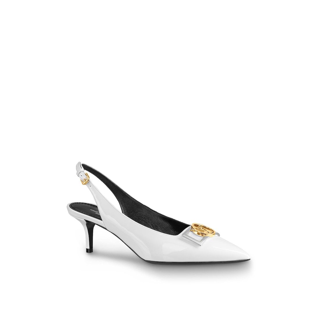 slingback shoes white