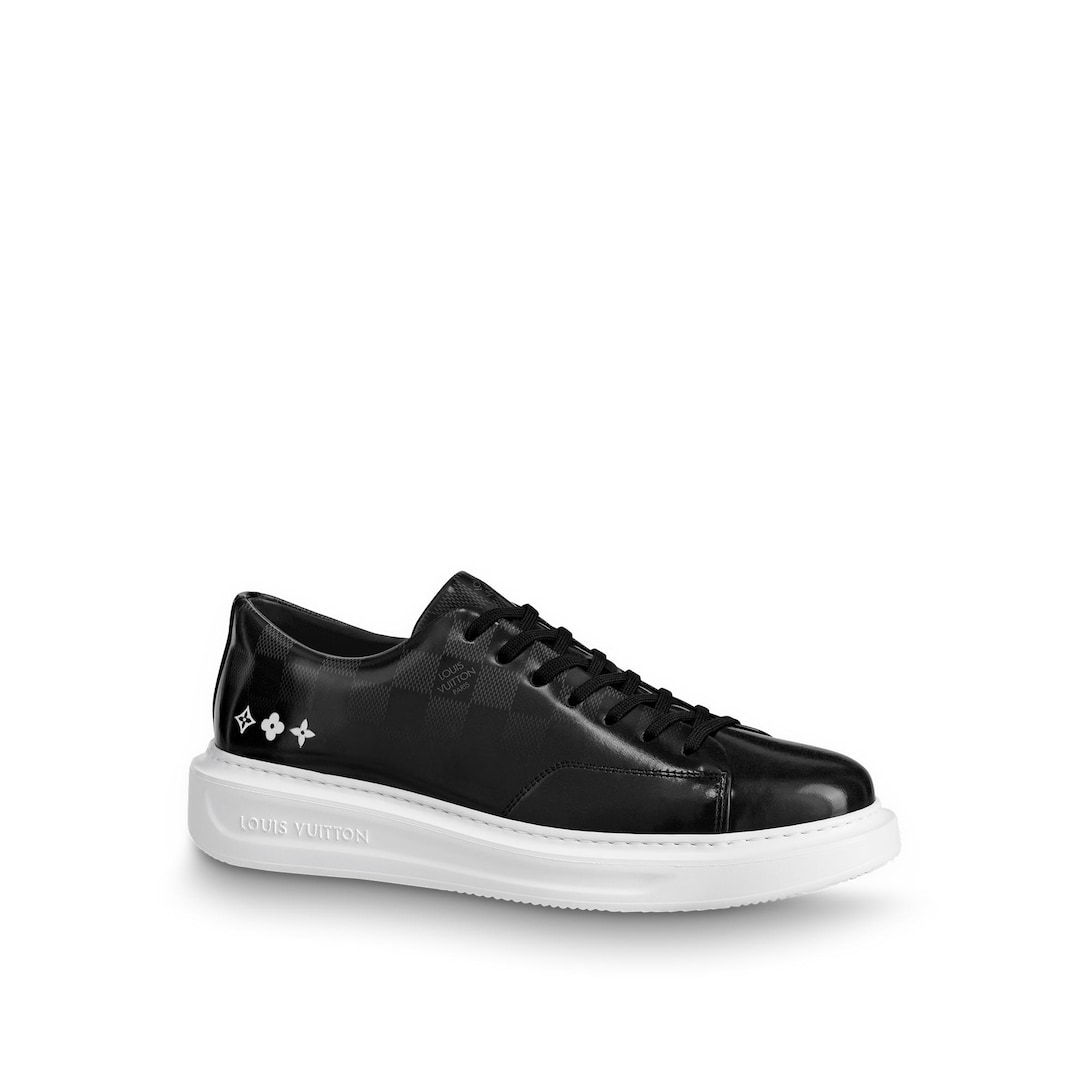 black louis vuitton mens sneakers