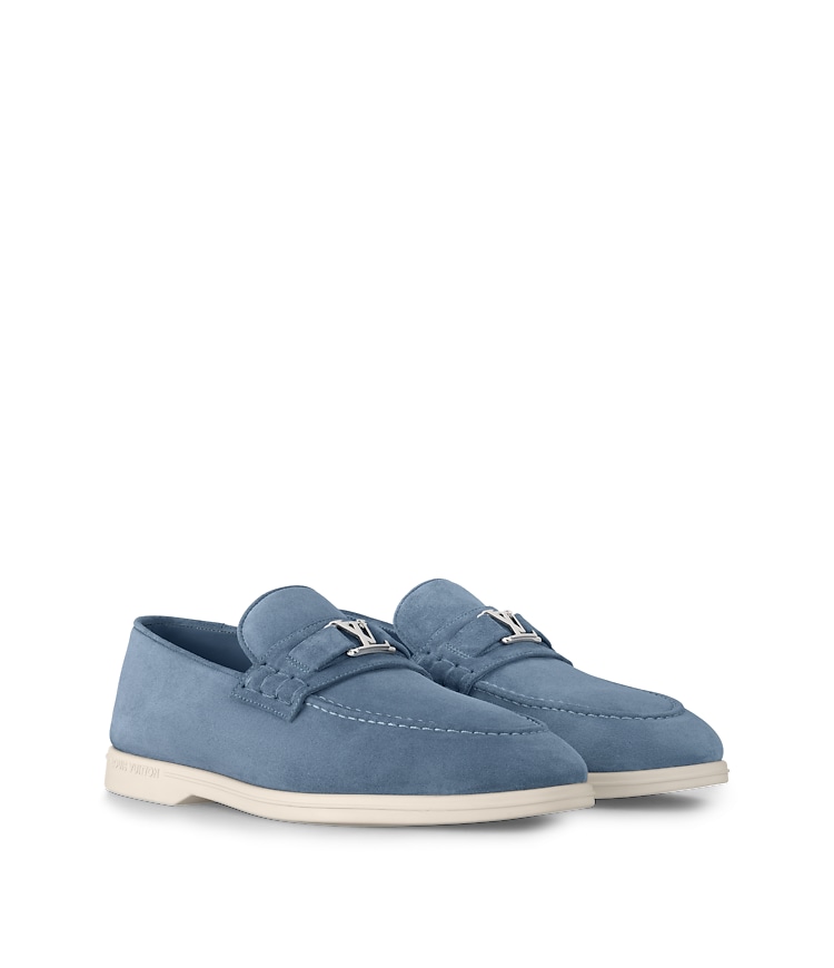 NEW Louis Vuitton Men’s Denim Estate Loafer - US 9 Estate Loafer - Men - Shoes | LOUIS VUITTON ® main image 4