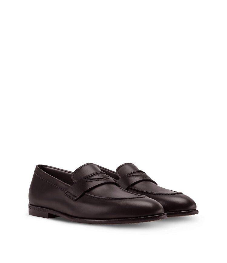 Louis Vuitton Men’s Black Leather Loafers Bastille Loafer - Shoes | LOUIS VUITTON main image 4