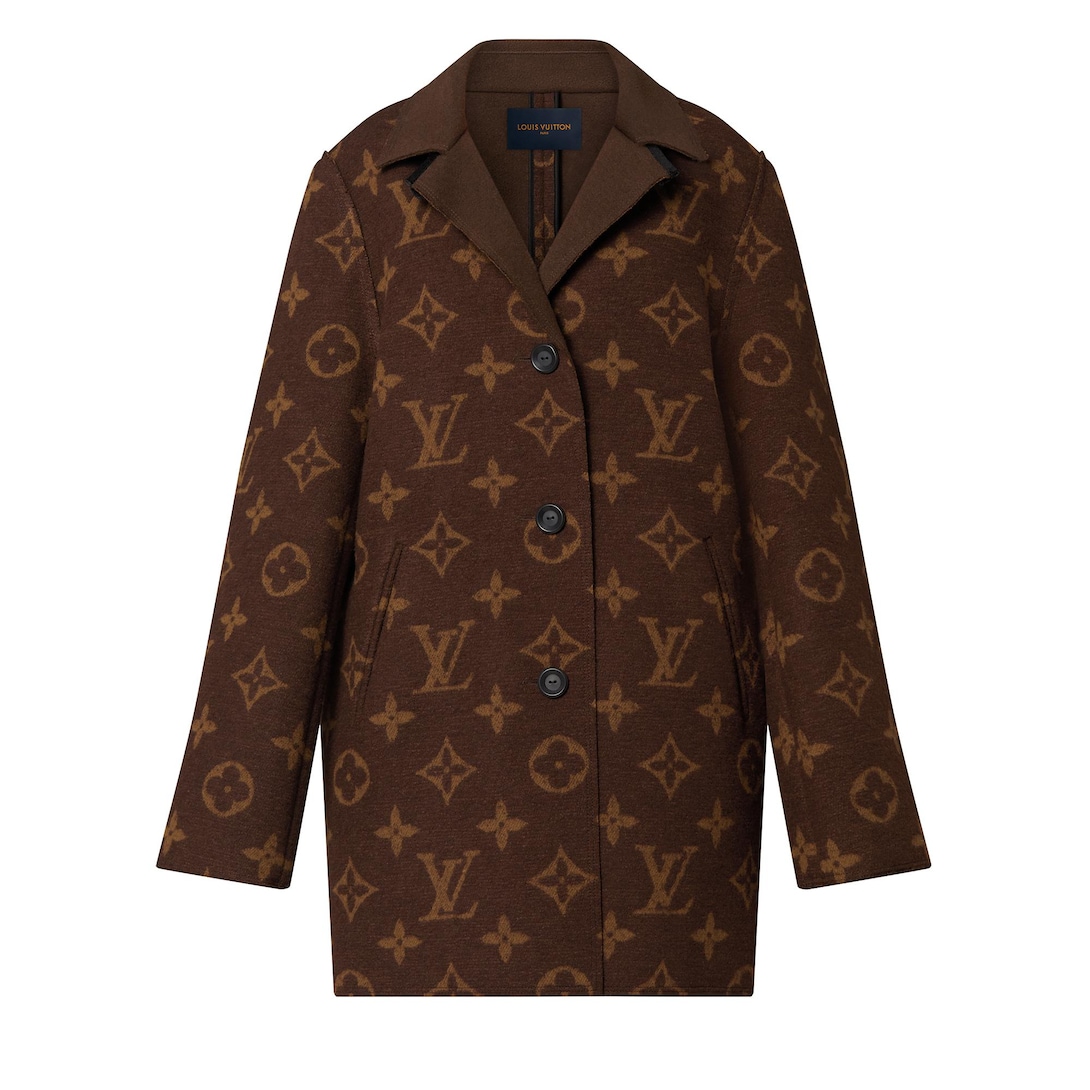 brown louis vuitton jacket
