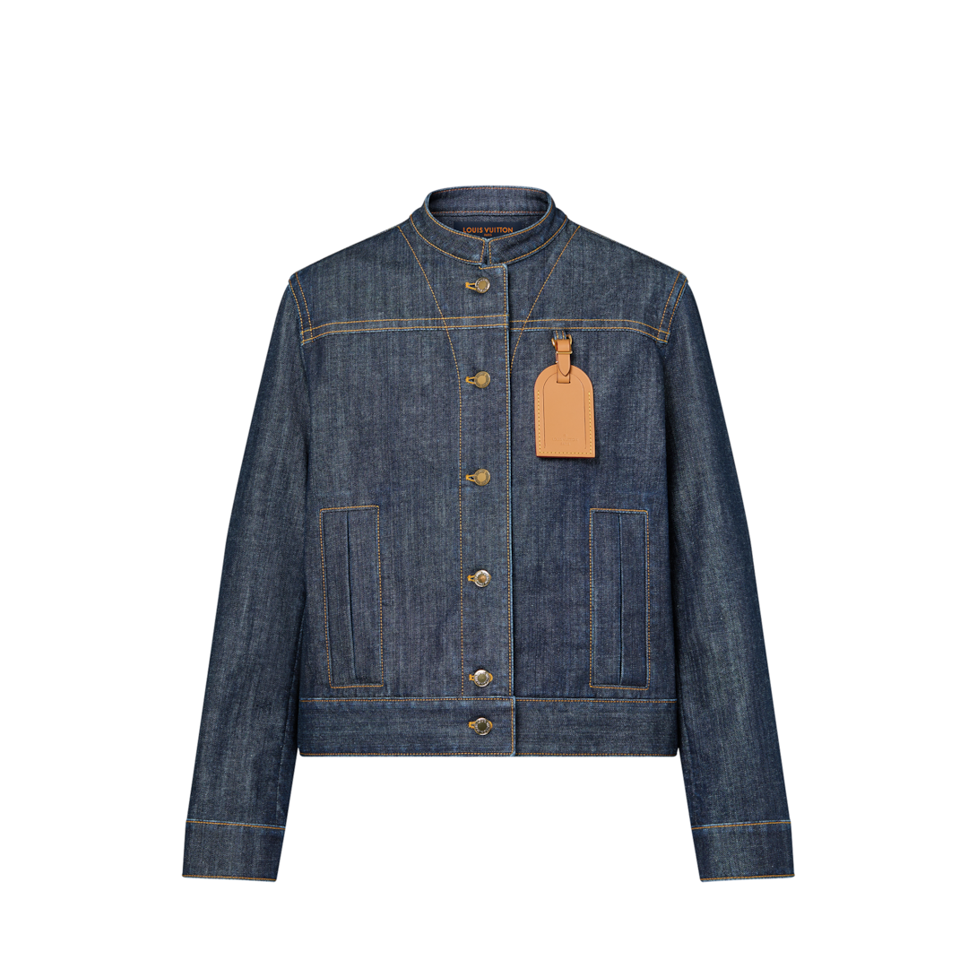 louis vuitton patch denim jacket