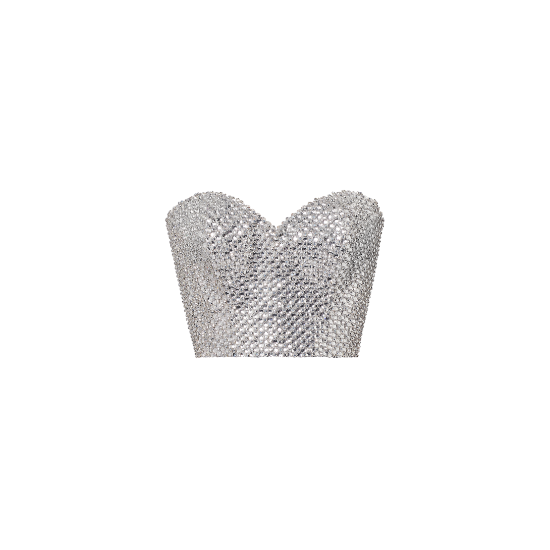 blinged out corset tops