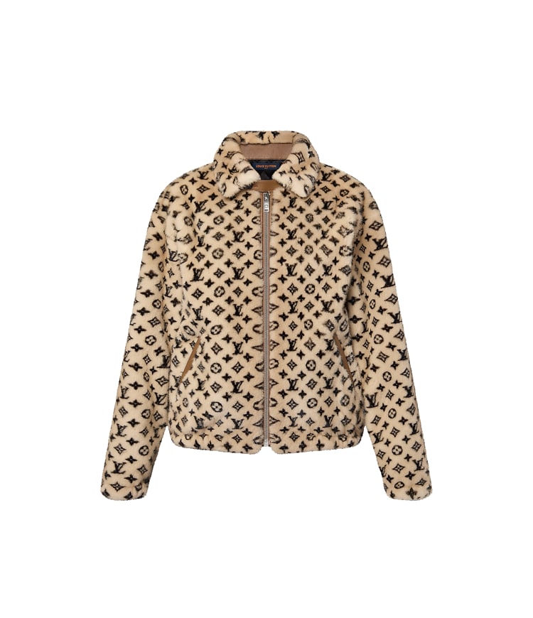 Monogram Mink Zip-Up Jacket - Women - Ready-to-Wear | LOUIS VUITTON ®
