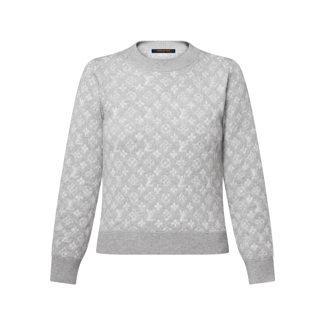 LIDNM W/Si/Ca 18G V Neck Knit