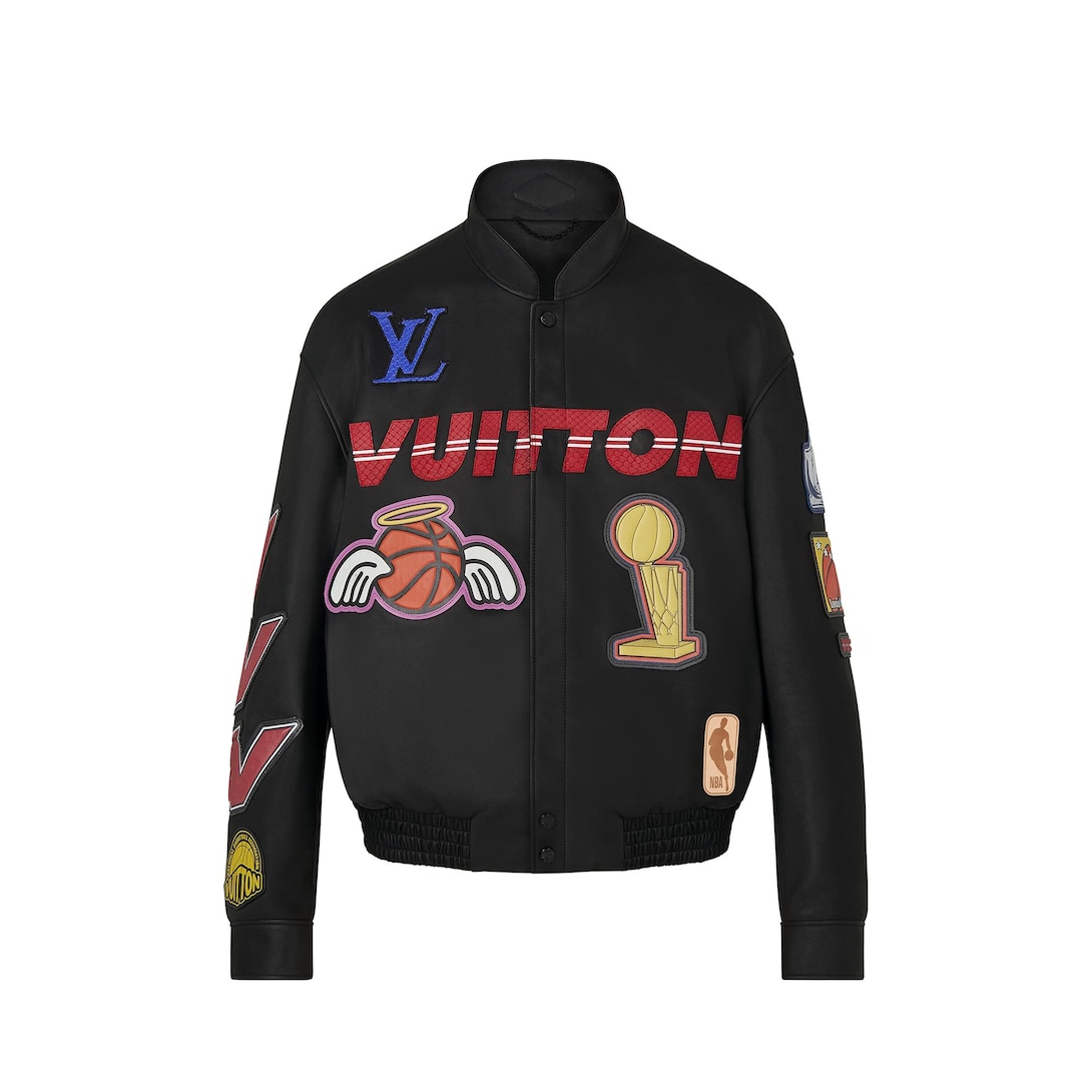 louis vuitton leather jacket