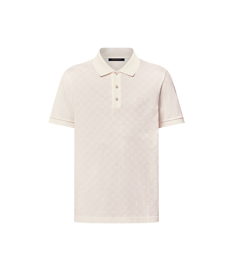 Damier Signature Polo Shirt - New - For Men | LOUIS VUITTON ®