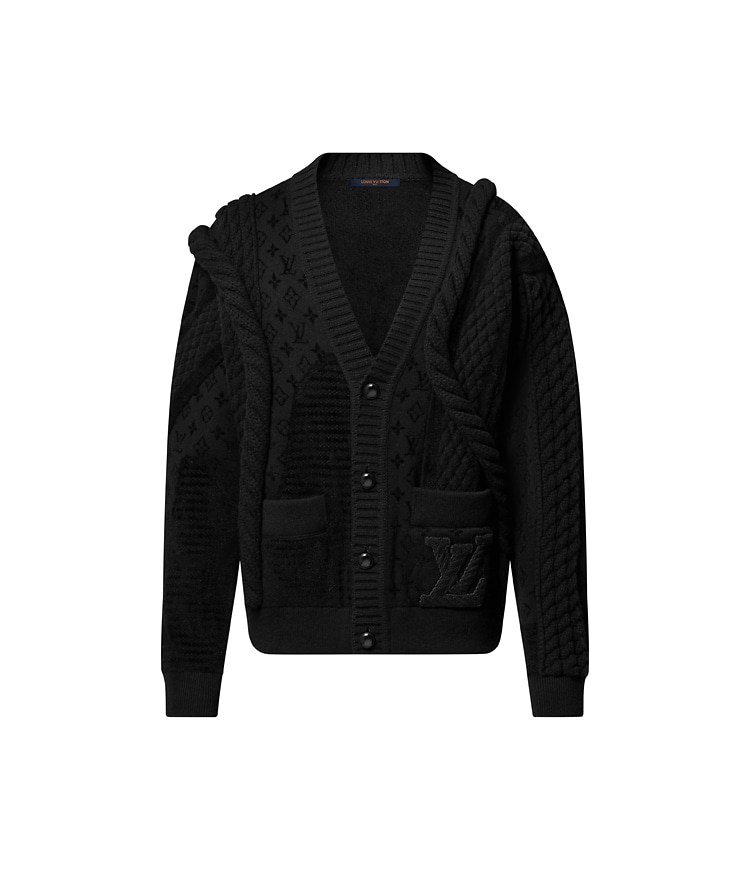 Chunky Wool-Blend Cable Cardigan - Men - Ready-to-Wear | LOUIS 
