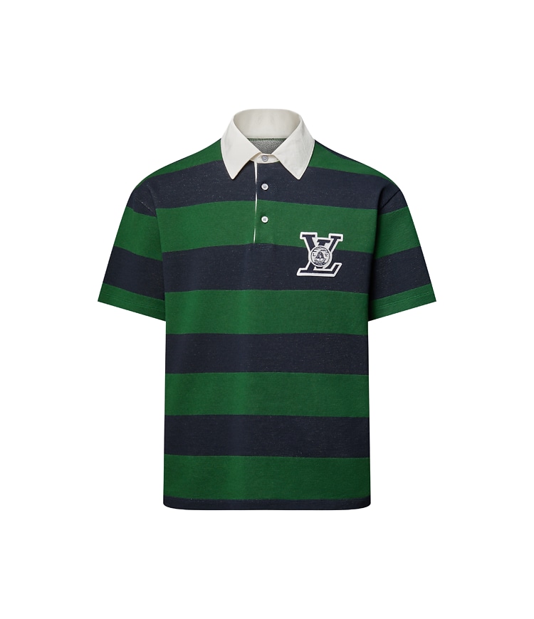 Striped Short-Sleeved Polo Shirt - Men - Ready-to-Wear | LOUIS 