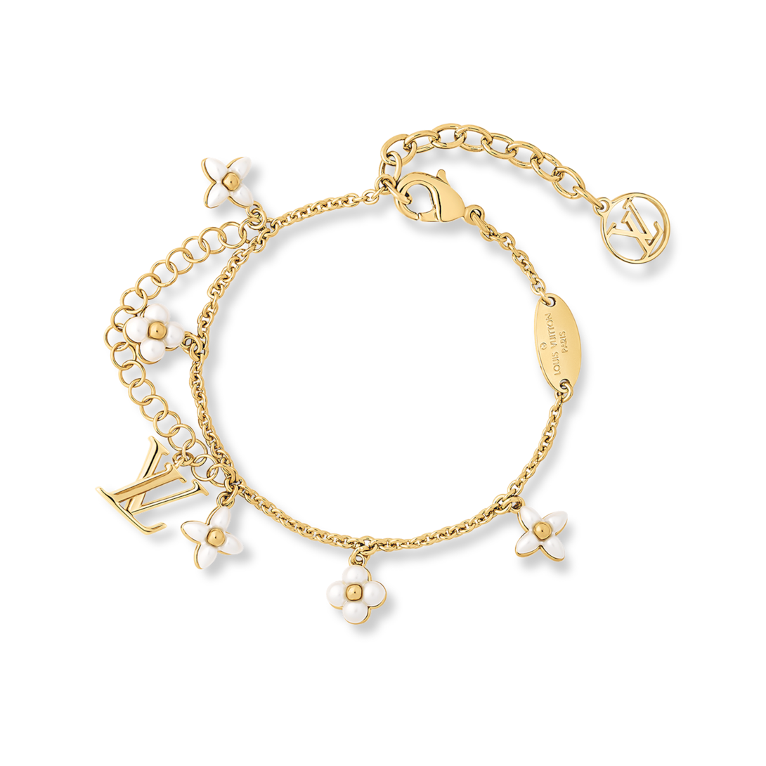 LOUIS VUITTON フラワーモチーフ ブレスレット LV Floragram Bracelet 