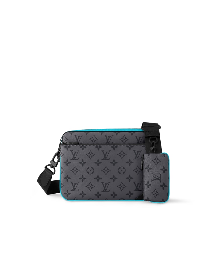 Trio Messenger Monogram Eclipse Canvas - Men - Bags | LOUIS VUITTON ®