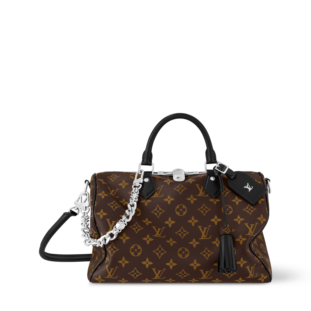 Speedy Soft 30 Dark Monogram - Women - Handbags | LOUIS VUITTON ®