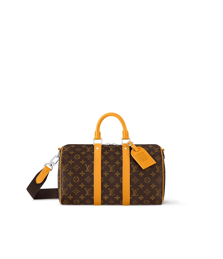Keepall Bandoulière 35 Monogram Macassar Canvas - Men - Travel 