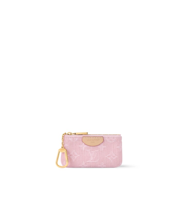 Key Pouch Monogram Denim - Women - Small Leather Goods  display picture 1