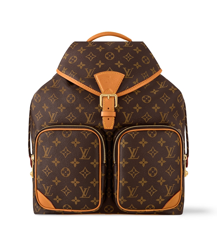 Vuitton Montsouris Backpack Men Louis Vuitton Backpack Black And White  Monogram Empreinte Montsouris Backpack Black The