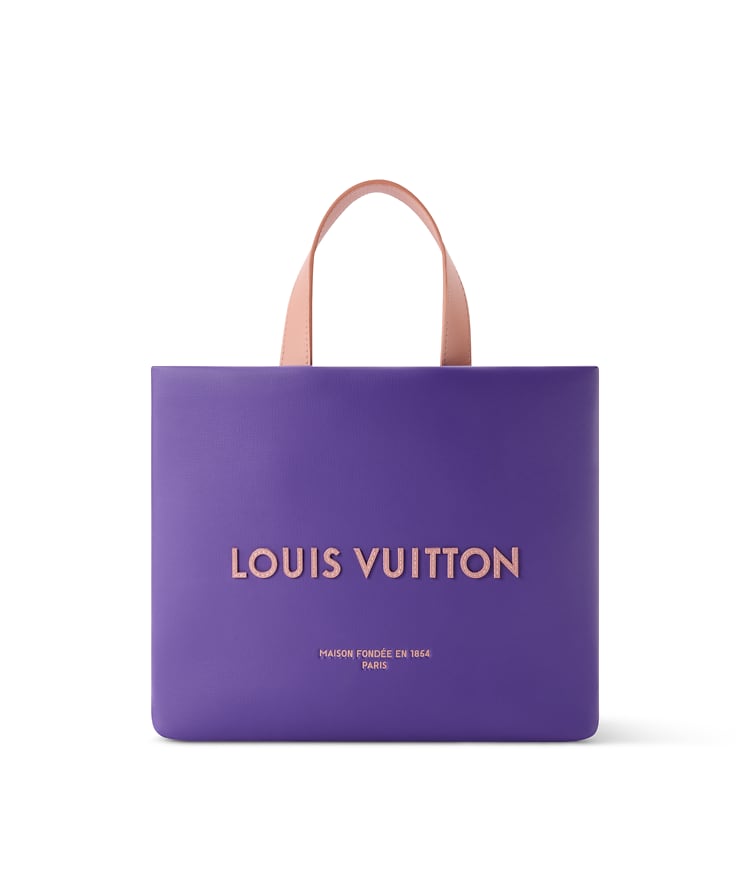 LOUIS VUITTON マヒナL パープル ウルサン トートバッグ Louis Vuitton 
