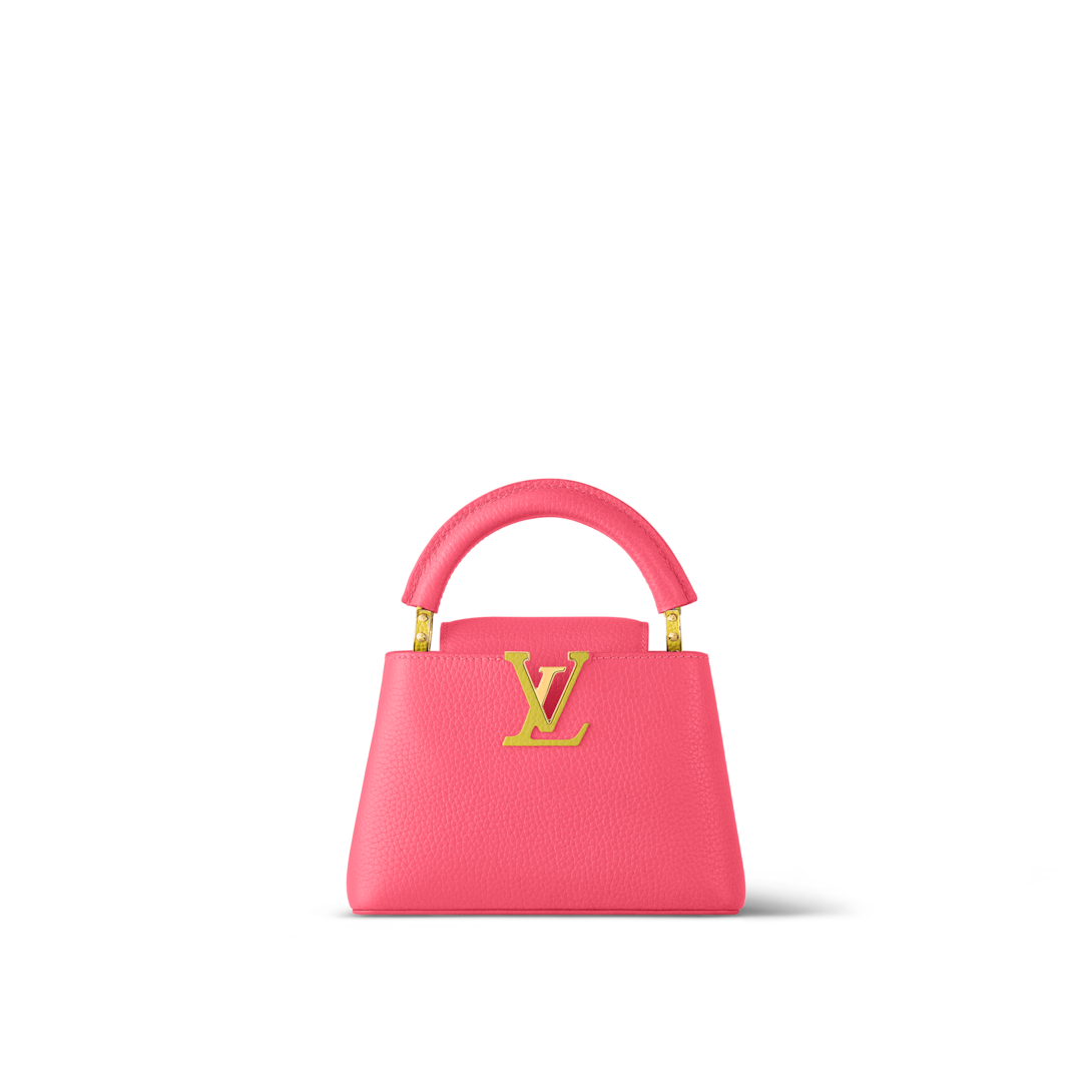 hot pink lv bag