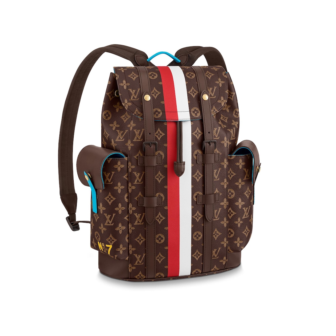 mens lv back pack