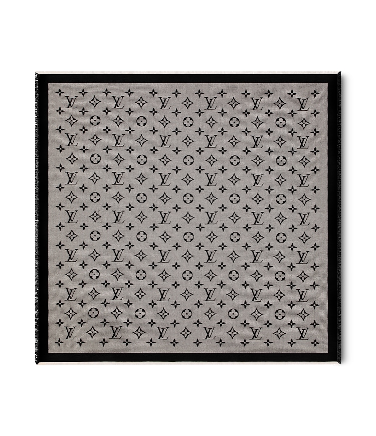 Neo Natté Monogram Shawl S00 - Women - Accessories | LOUIS VUITTON ®