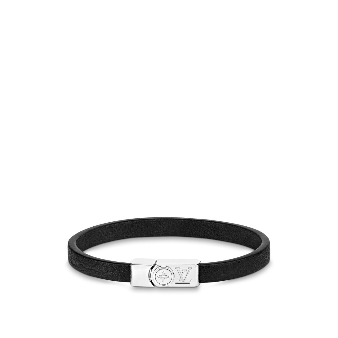 leather louis vuitton men's bracelets