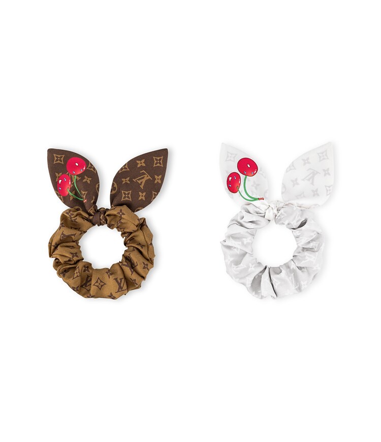 AUTHENTIC LOUIS VUITTON Chou Chou Planet LV hair accessories Hair elastic Louis Vuitton Scrunchie | eBay main image 3
