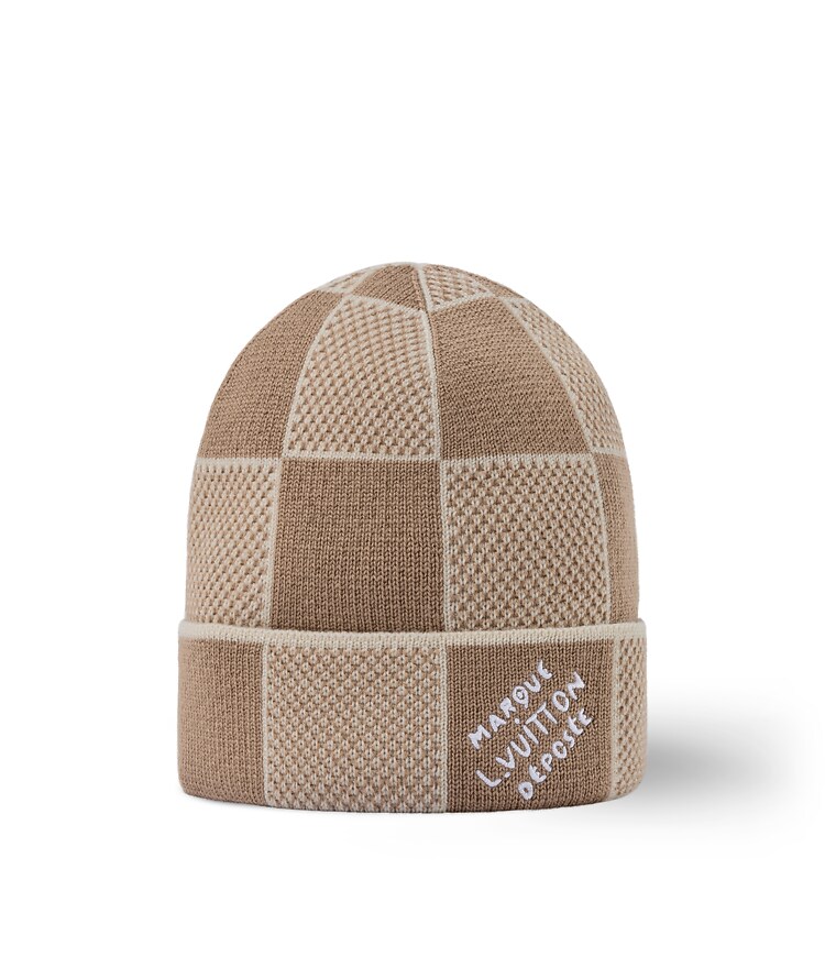 Damier Heritage Beanie S00 - Men - Accessories | LOUIS VUITTON ® display picture 1