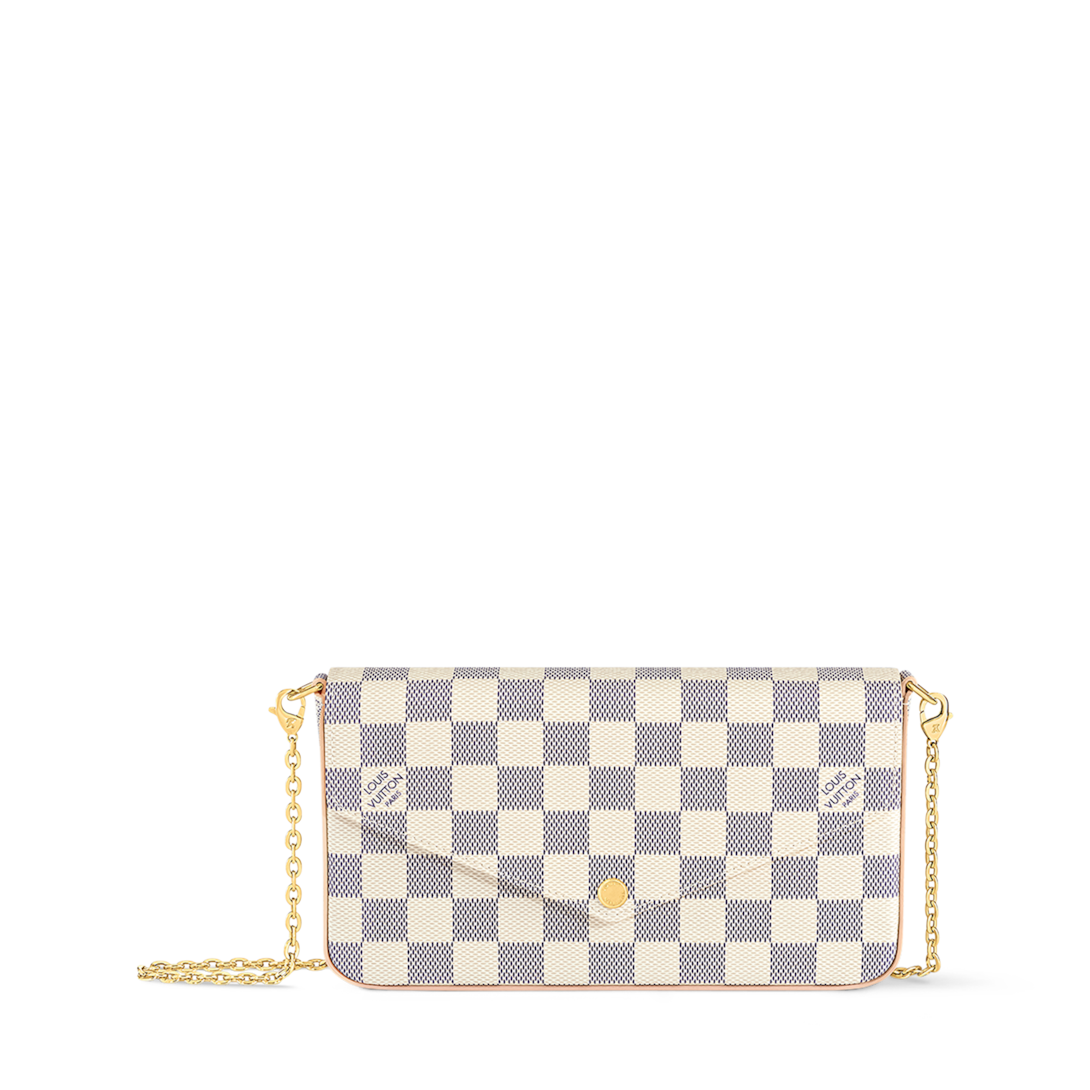 Pochette Félicie Damier Azur Canvas - Women - Small Leather Goods | LOUIS  VUITTON ®
