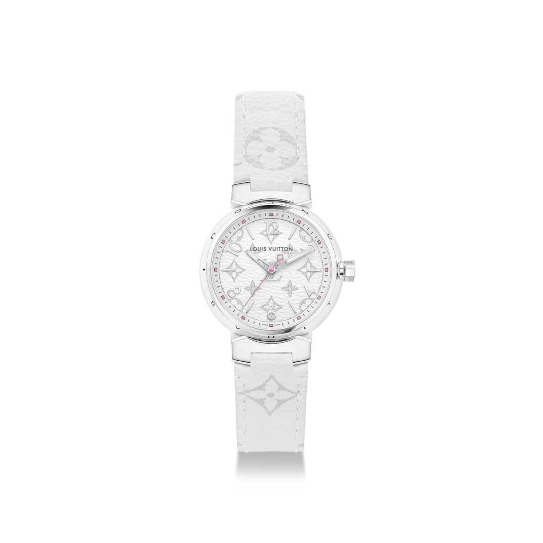 louis vuitton watch white