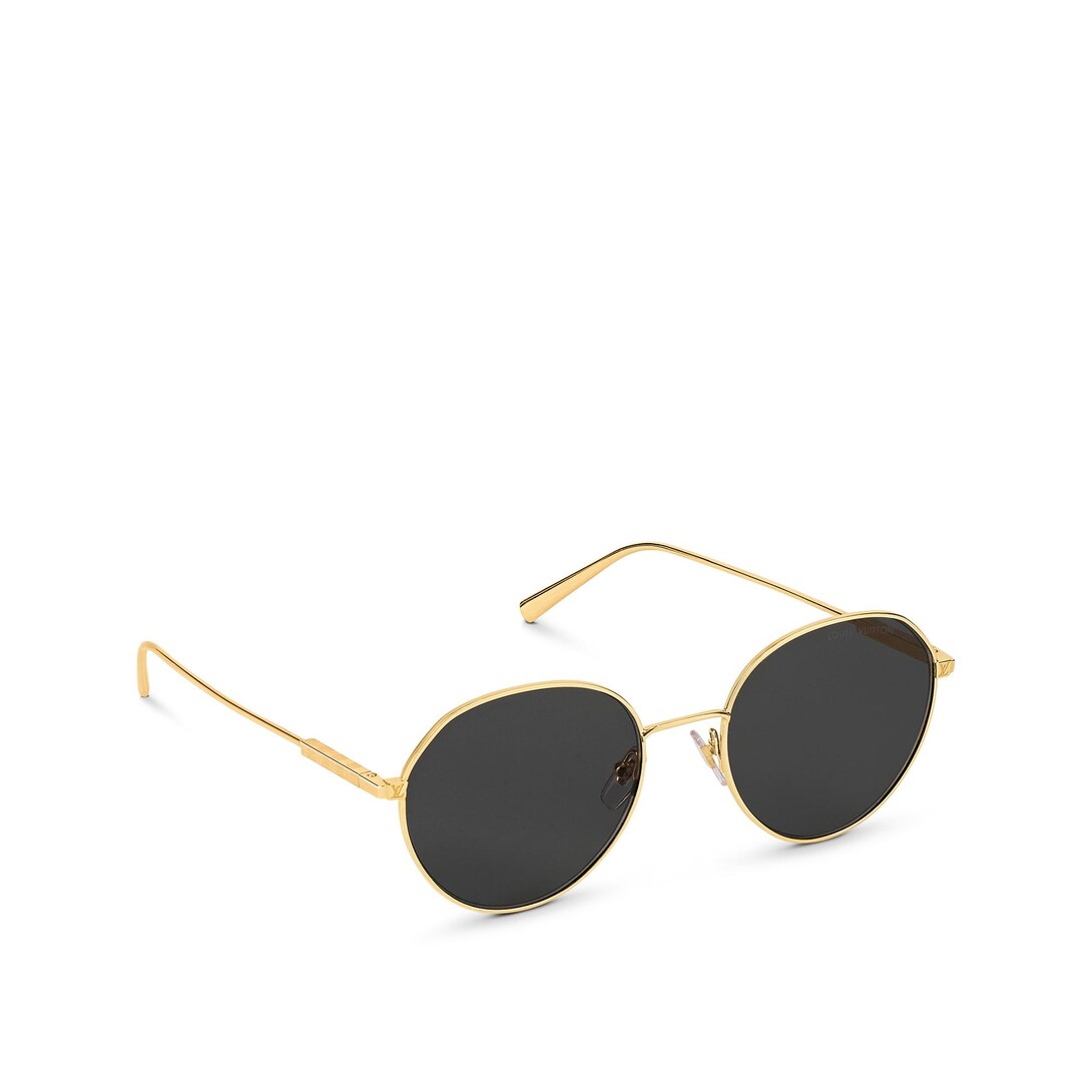 lv sunglasses men gold