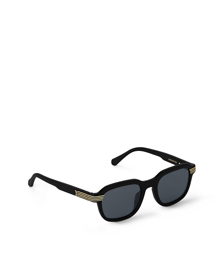LV Slide Square Round Sunglasses S00 - gifts - I love you  display picture 1