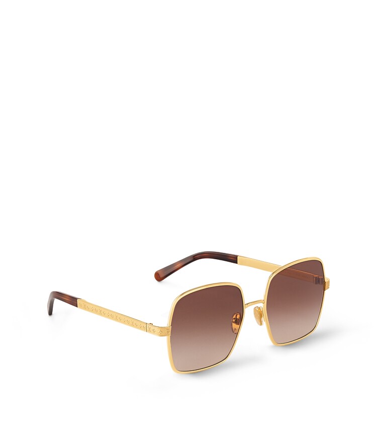 LV Aura Square Sunglasses S00 - Women - Accessories | LOUIS  display picture 3