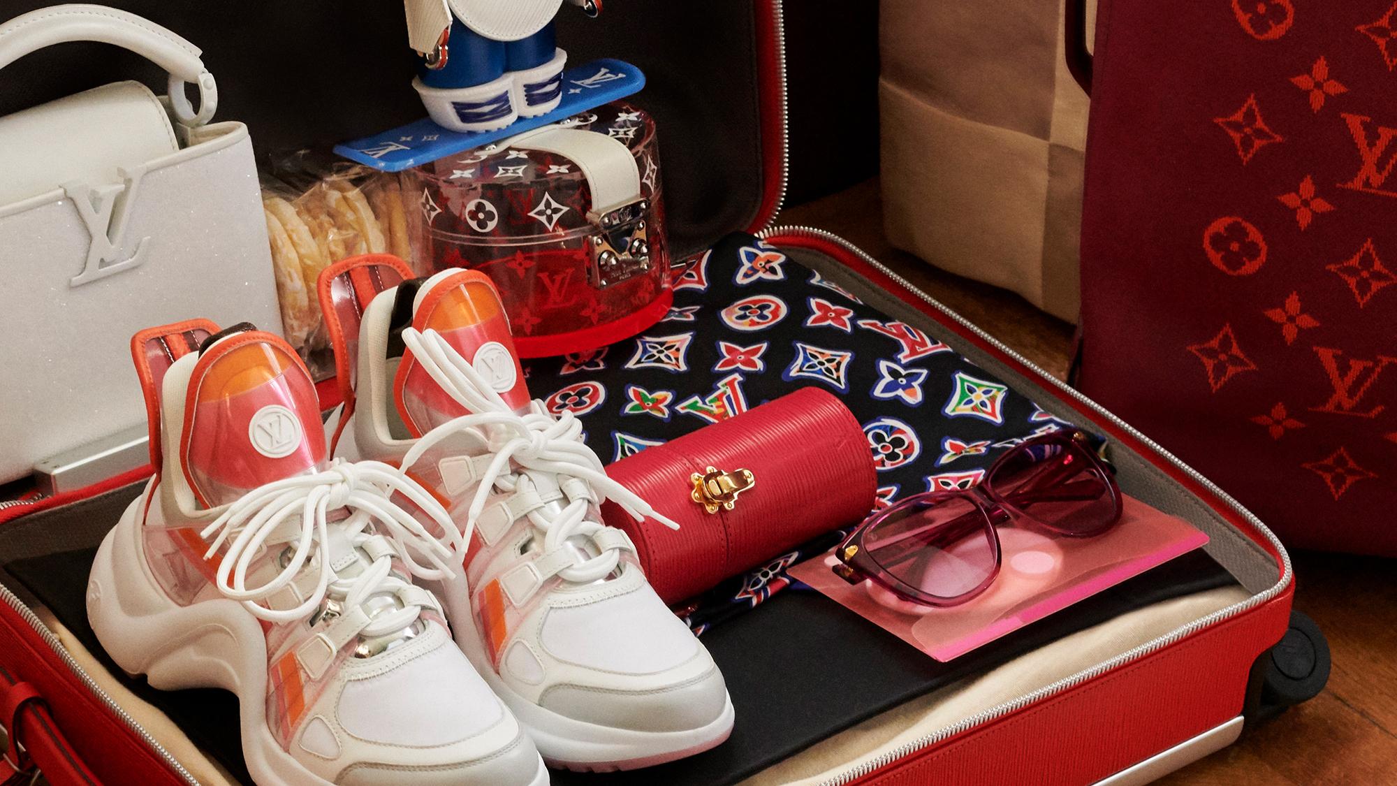 louis vuitton matching shoes and bag