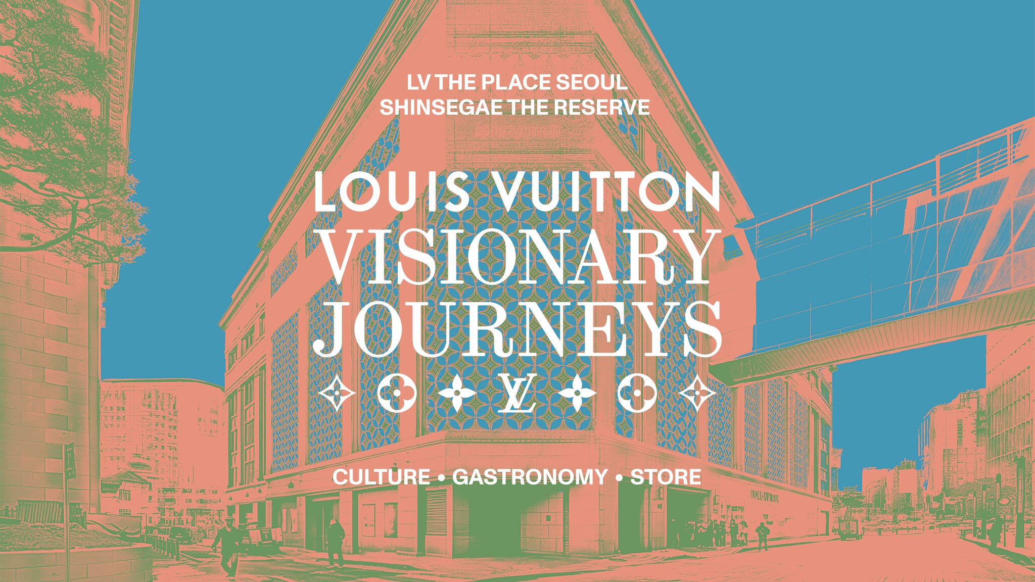 Le Chocolat Maxime Frédéric at Louis Vuitton store, Korea